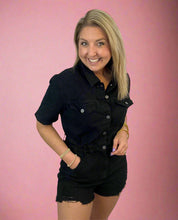 Load image into Gallery viewer, reckless romper, midnight | 2 fly co
