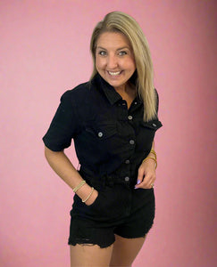 reckless romper, midnight | 2 fly co