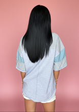 Load image into Gallery viewer, coastal ease collared top, grey
