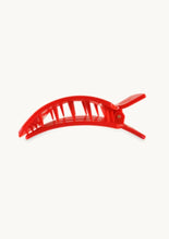 Load image into Gallery viewer, rudolph red large flat square hair clip | teleties
