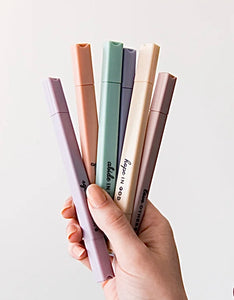 muted pastel highlighter set | the daily grace co