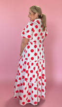 Load image into Gallery viewer, classic red polka dot maxi
