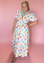Load image into Gallery viewer, pastel polka dot maxi dress

