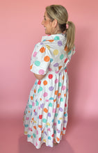 Load image into Gallery viewer, pastel polka dot maxi dress
