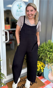 the not-so-basic jumpsuit, black