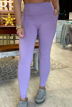Load image into Gallery viewer, essential solid high waist leggings, purple orchid | mono b
