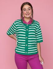 Load image into Gallery viewer, honor roll cardigan, kelly green
