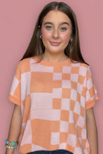 Load image into Gallery viewer, candy check dolman knit
