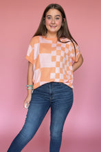 Load image into Gallery viewer, candy check dolman knit
