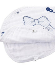 Load image into Gallery viewer, baby burp cloth + bib combo: southern gentleman
