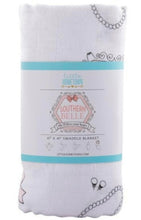Load image into Gallery viewer, baby muslin swaddle receiving blanket: southern belle

