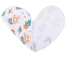 Load image into Gallery viewer, baby burp cloth + bib combo: georgia girl

