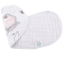 Load image into Gallery viewer, baby burp cloth + bib combo: southern belle
