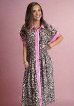 Load image into Gallery viewer, leopard + blush midi
