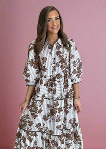 maple lane midi dress