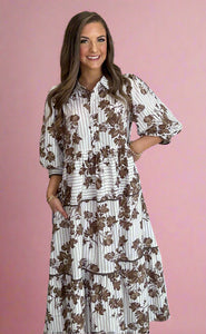 maple lane midi dress