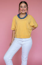 Load image into Gallery viewer, recess ready crop knit, yellow
