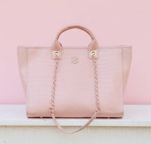 Load image into Gallery viewer, missy tote blush patent EC | caroline hil
