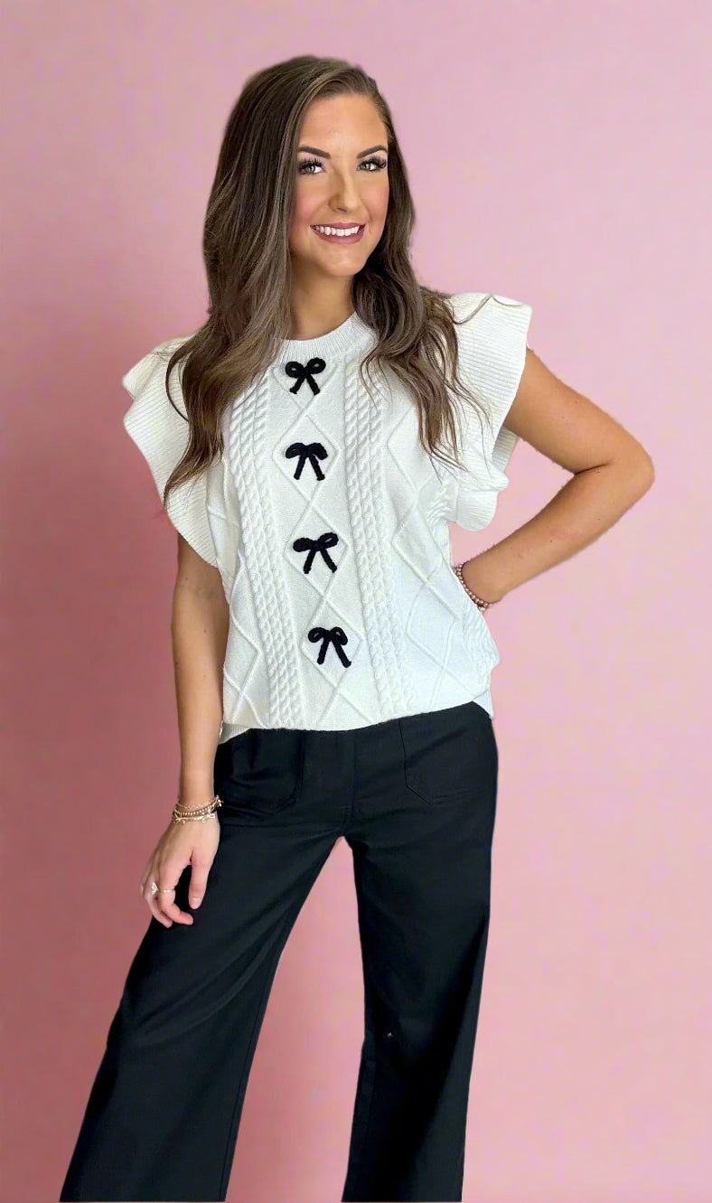 dainty details sweater