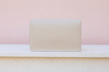 Load image into Gallery viewer, bryn crossbody clutch woven almond | caroline hill

