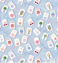 Load image into Gallery viewer, beau bottles pastel blue mahjong - prosecco collection
