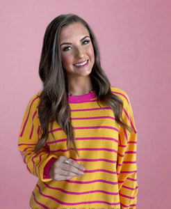 melon pop pullover