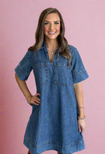 Load image into Gallery viewer, the easy jean dress
