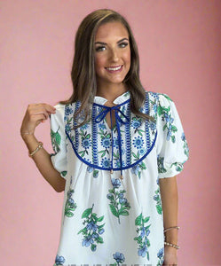 garden stroll blouse