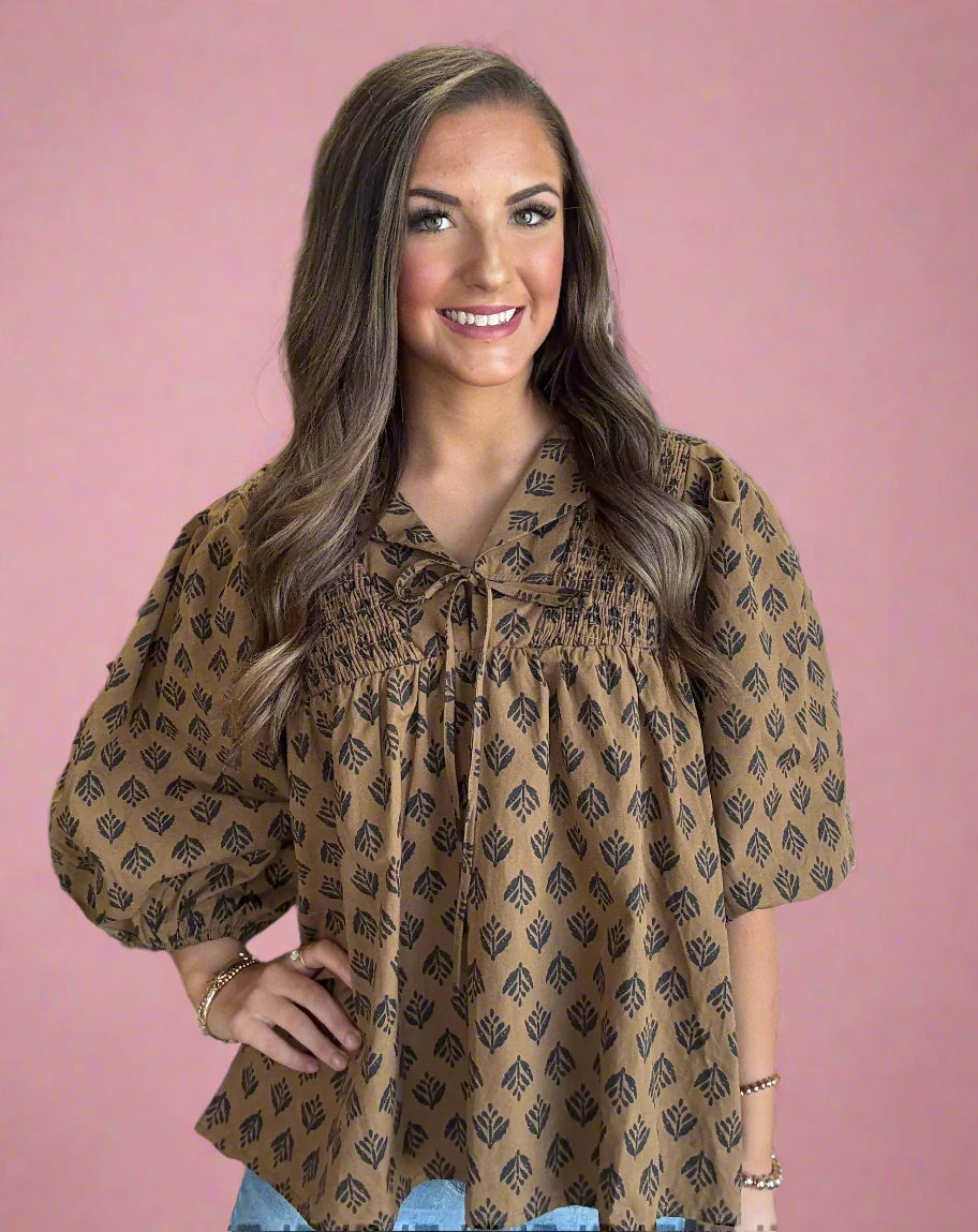 cafe chic blouse