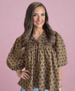 cafe chic blouse