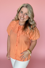 Load image into Gallery viewer, clementine collar top
