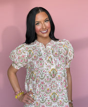 Load image into Gallery viewer, capri garden blouse
