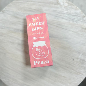 sweet lips lip mask, peach