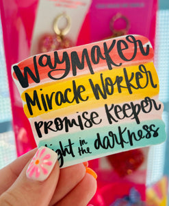 waymaker sticker | Kingfolk