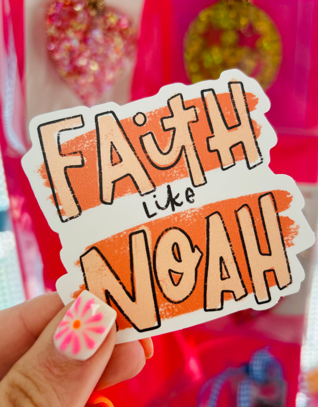 faith like noah sticker | kingfolk