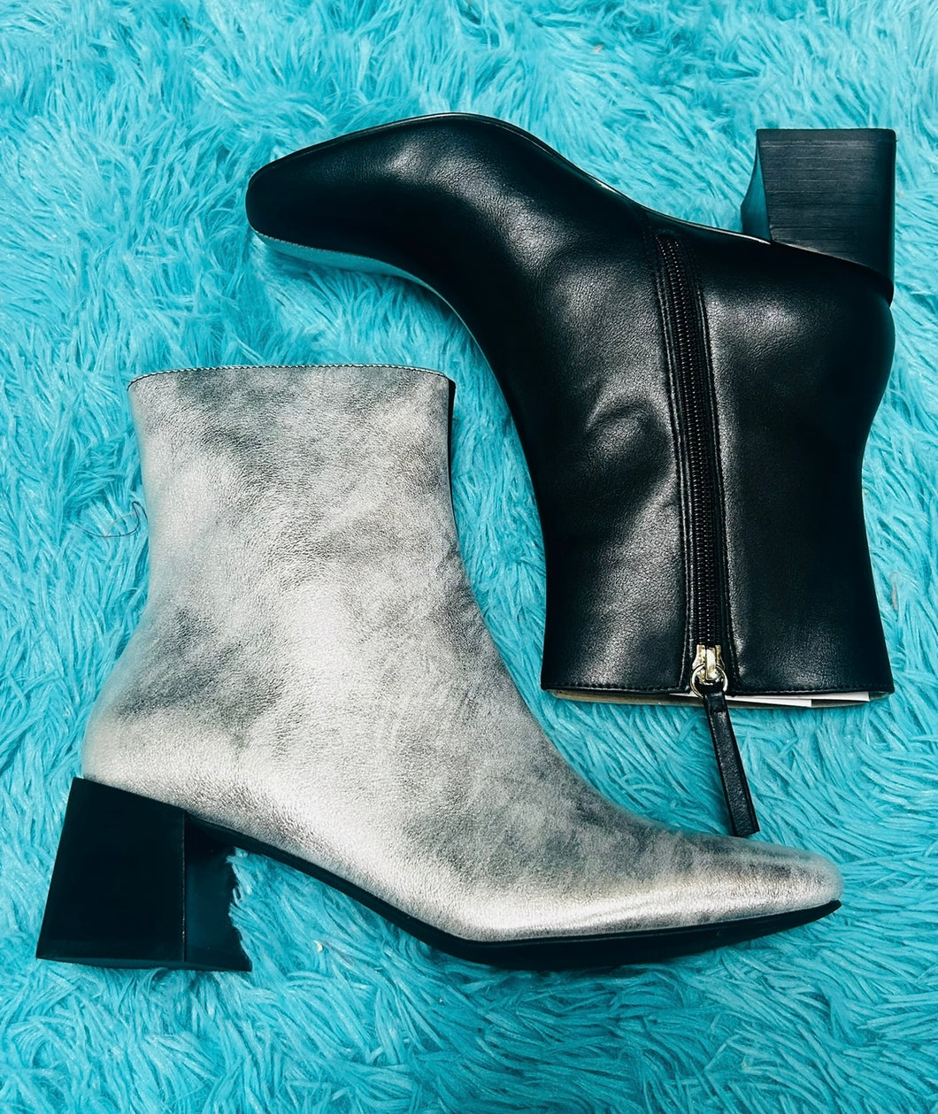 the georgia silver dual chroma boots | oasis society