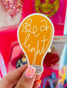 be a light sticker | kingfolk