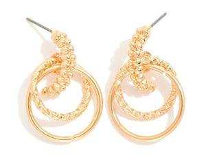 door knocker drop earrings