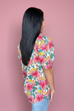 Load image into Gallery viewer, coral bloom puff sleeve
