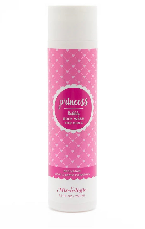 princess, bubbly body wash for girls | mixologie