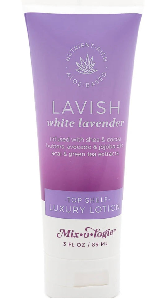 top shelf luxury lotion, lavish | mixologie
