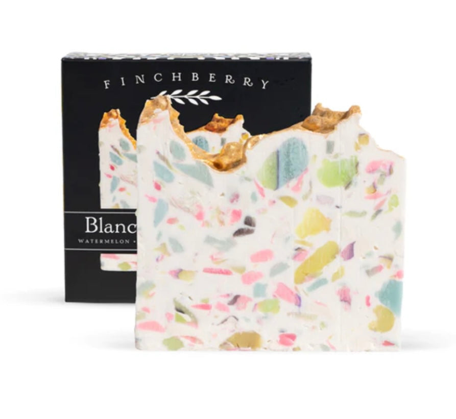 blanche handcrafted vegan soap | finchberry