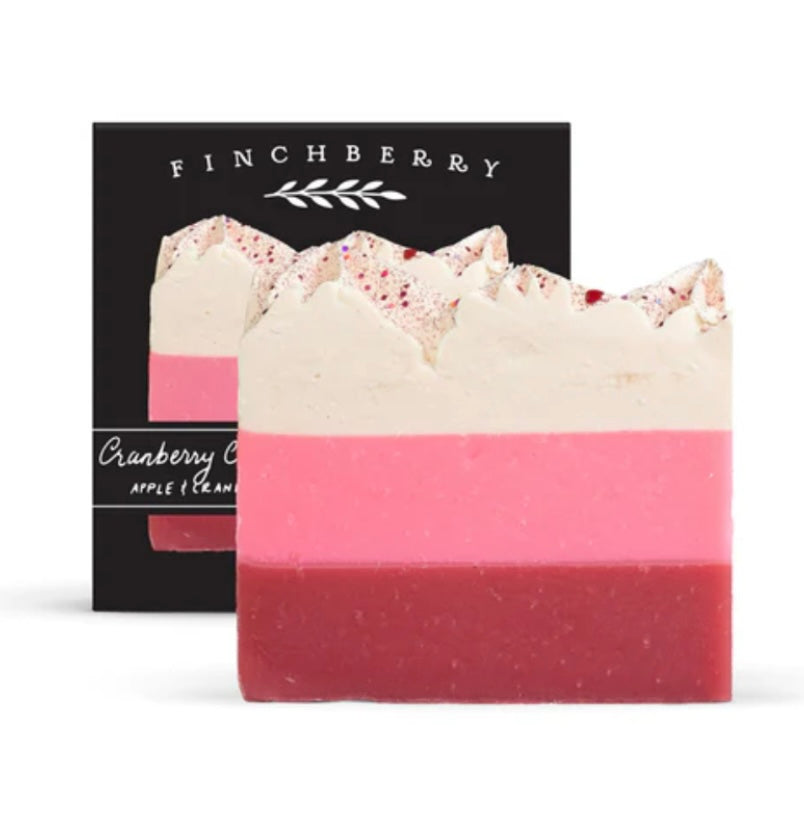 cranberry chutney handcrafted vegan soap | finchberry