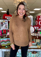 Load image into Gallery viewer, hacci dolman sweater, deep camel
