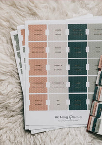 crosses Bible tabs | the daily grace co