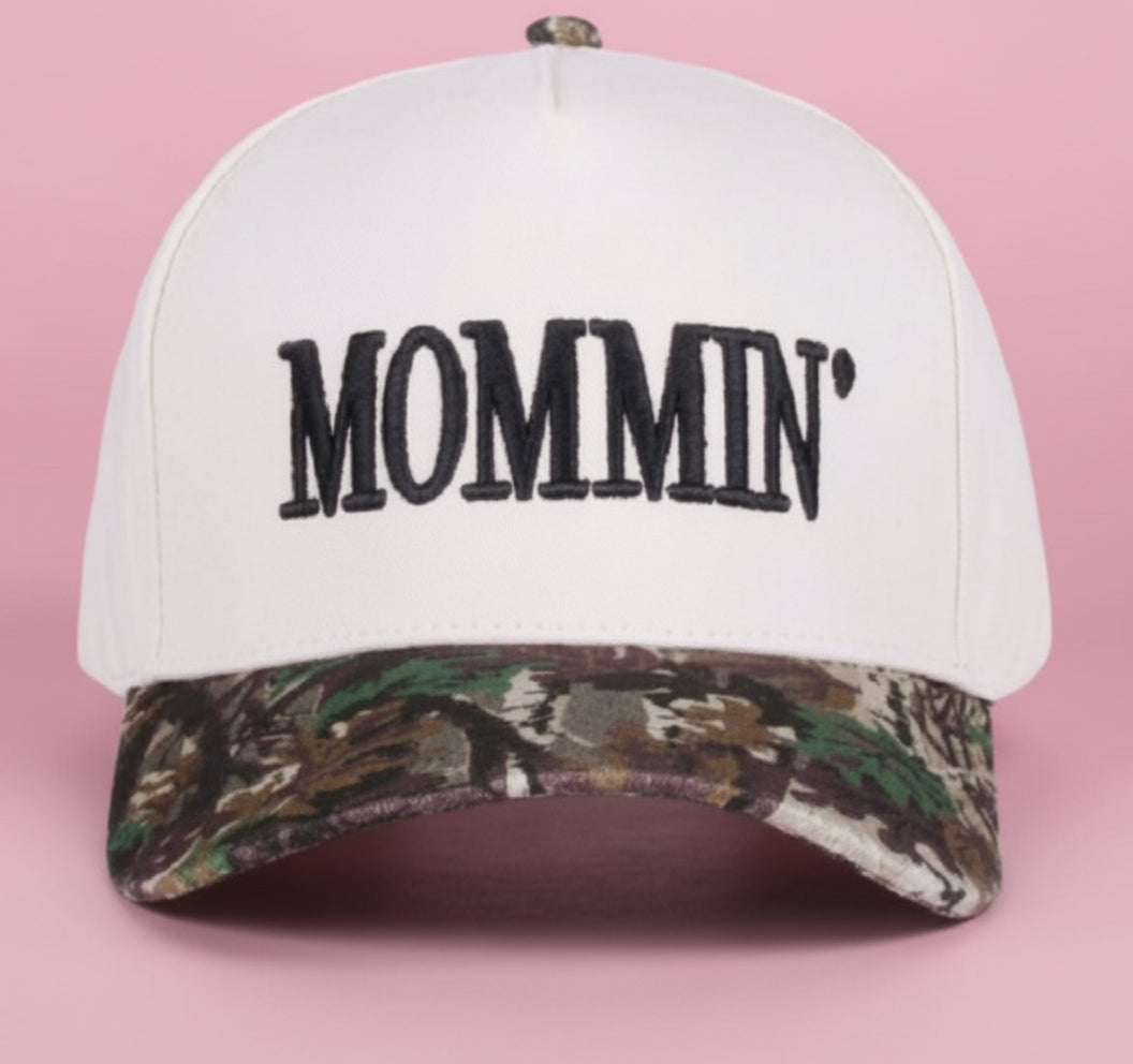 mommin' cap, camo