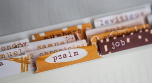 mustard seed Bible tabs stickers | kingfolk