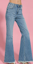 Load image into Gallery viewer, high rise bell bottom jeans | zenana
