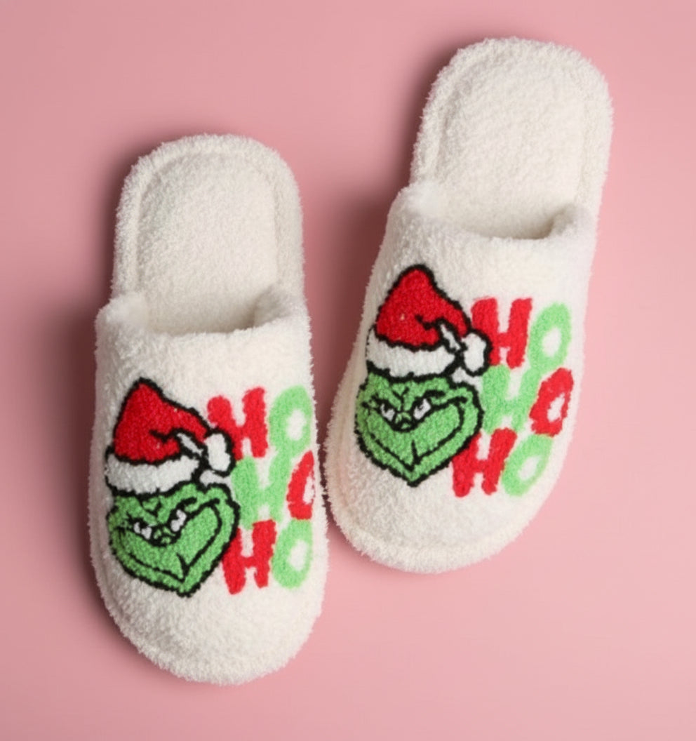 ho ho ho slippers