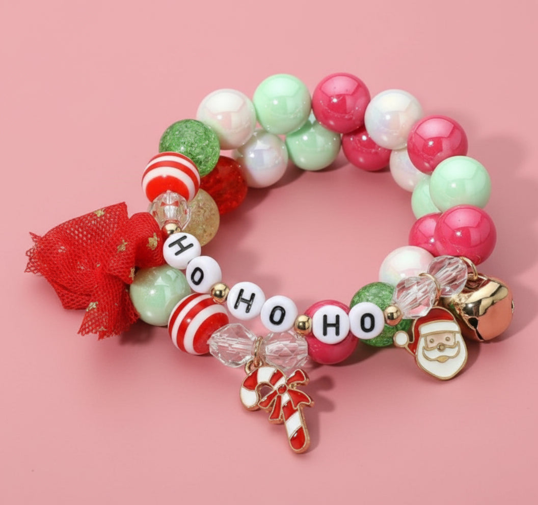 ho ho ho bracelet set